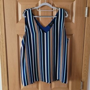 Sleeveless blouse